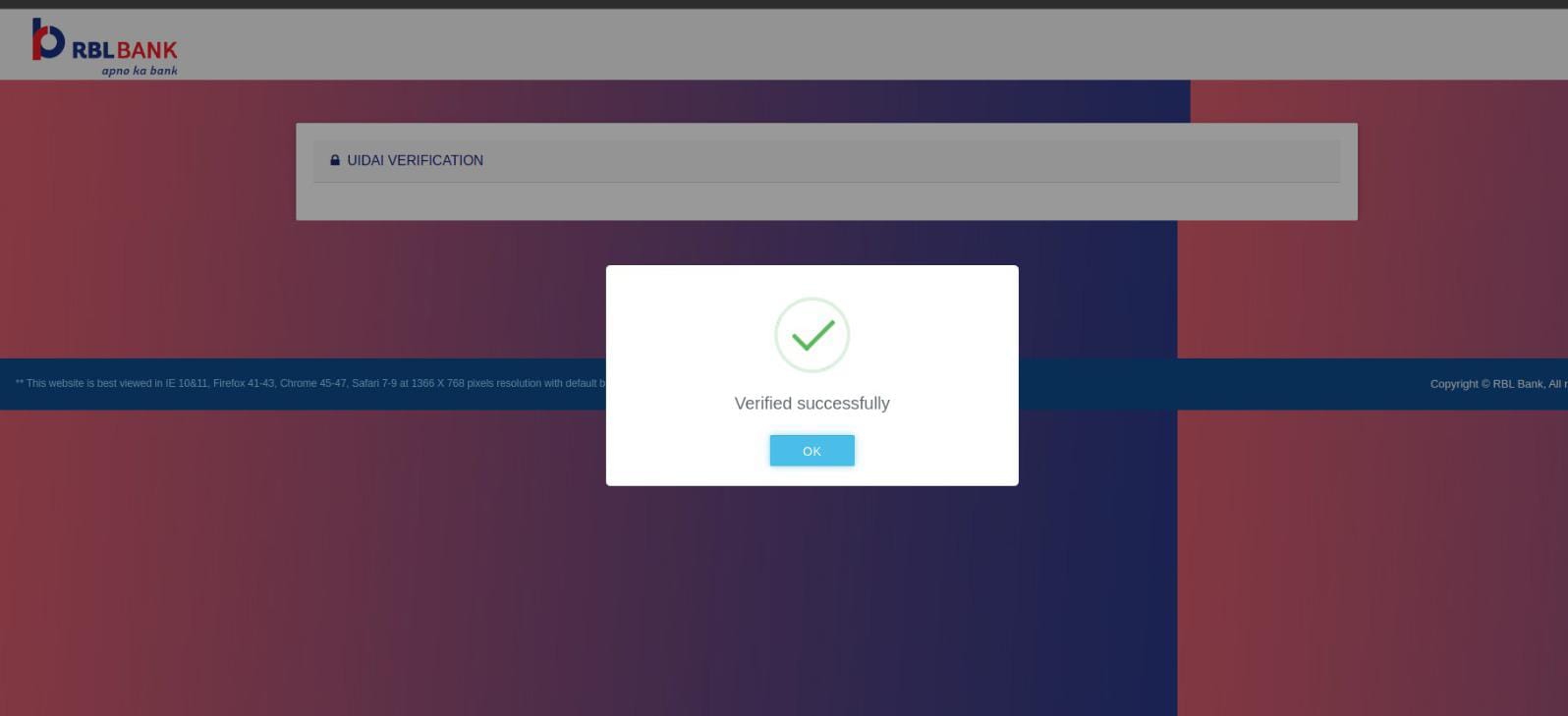 Complete Aadhaar Verification