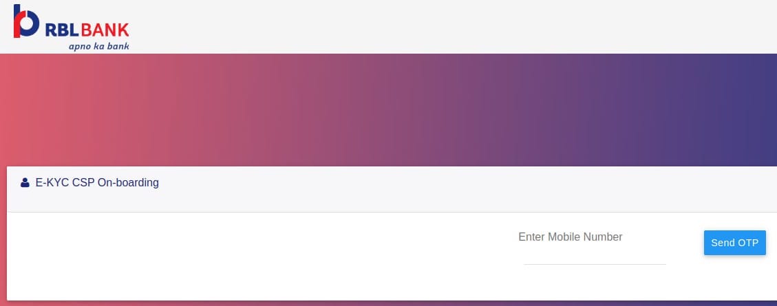 E-KYC CSP Onboarding
