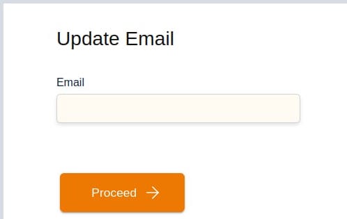 Update Email