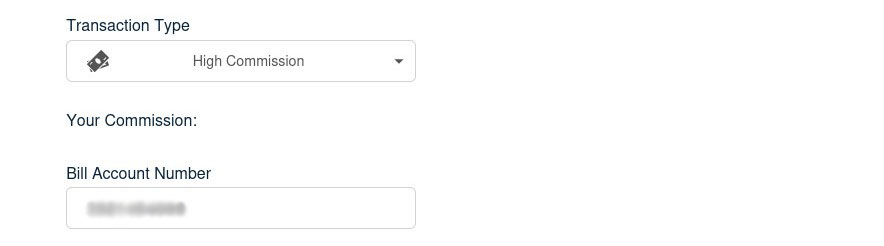 customer details screen
