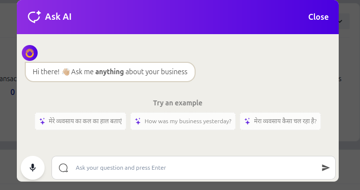 AI Chat Interface